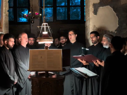 Εσπερινός Γενεσίου Τιμίου Προδρόμου, 23 Ιουνίου 2025, Ιερά Μονή Αγίου Ηρακλειδίου, Πολιτικό